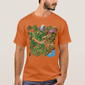 T-shirt Le monde des jeux vidéo classiques garçon drôle