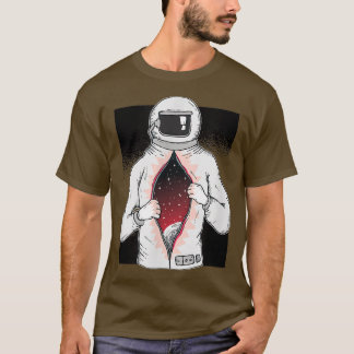 T-shirt Le Monde En Moi Astronaut - Astral Cosmic Design
