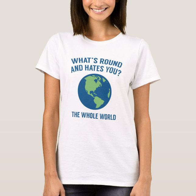 T-shirt Le monde entier (Devant)