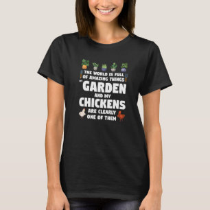 T-shirt Le monde est un jardin incroyable et l'élevage de