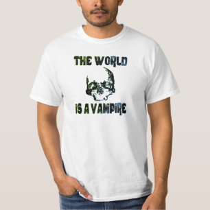 T-SHIRT LE MONDE EST UN VAMPIRE