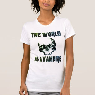 T-SHIRT LE MONDE EST UN VAMPIRE