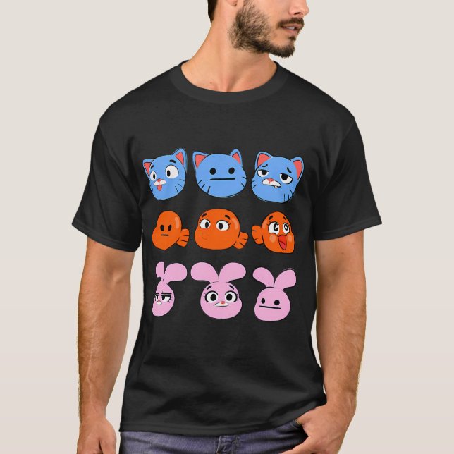 T-shirt Le Monde Incroyable de Gumball (Devant)