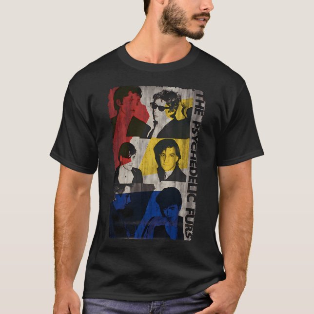 T-shirt Le monde psychédélique extérieur- Le fou psychédél (Devant)