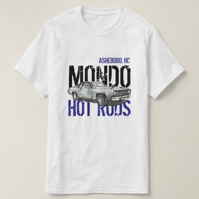 T-shirt Le Mondo T - HOT ROD SIMPLE (Design devant)