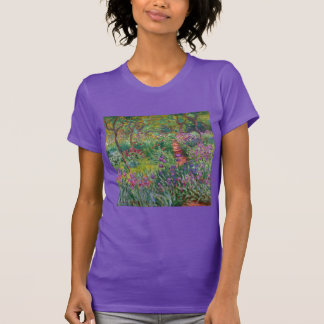 T-shirt le monet fleurit le cru le-iris-jardin-à-giverny