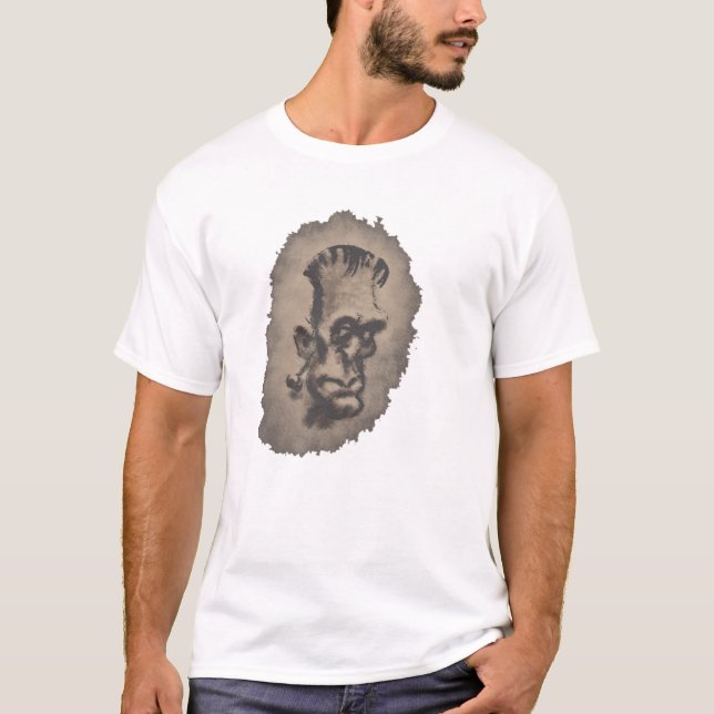 T-shirt Le monstre de Frankenstein (Devant)
