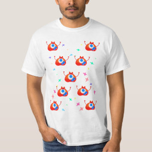 T-shirt Le Monstre de Poussière Stellaire Glitchy