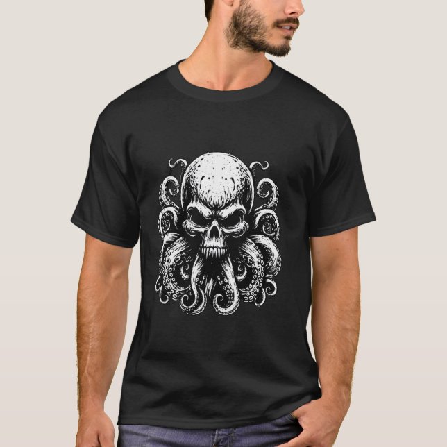 T-shirt Le Monstre d'Octopus (Devant)