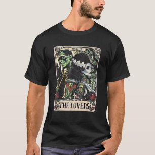 T-shirt Le monstre Frankenstein et la mariée les amants Ta