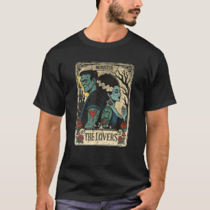 T-shirt Le monstre Frankenstein et la mariée Les amants Ta
