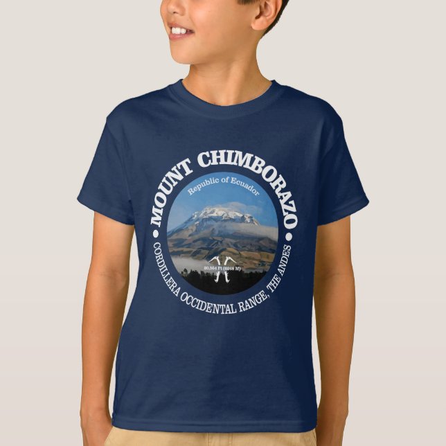 T-shirt Le mont Chimborazo (Devant)