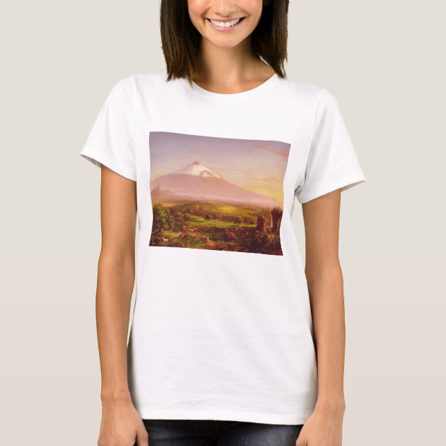T-shirt Le mont Etna (Devant)