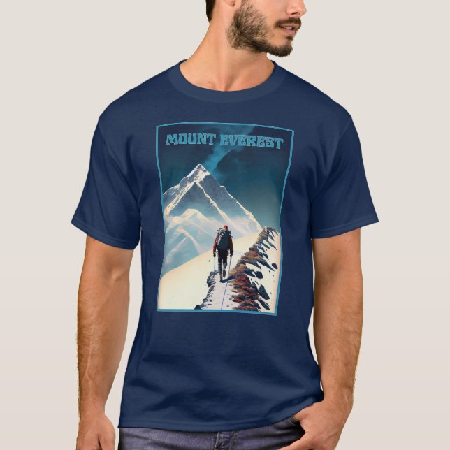 T-shirt Le mont Everest (Devant)