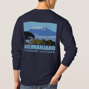 T-shirt Le mont Kilimandjaro