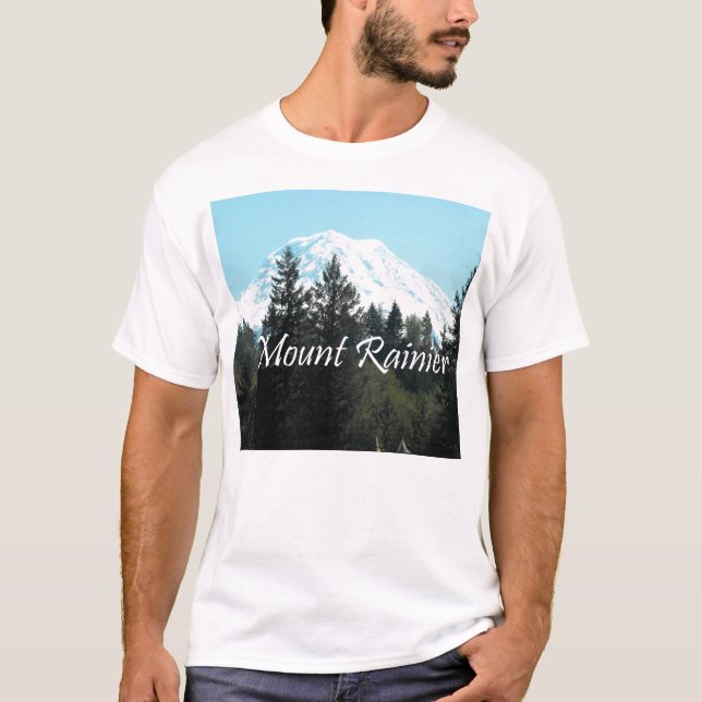T-shirt Le mont Rainier (Devant)