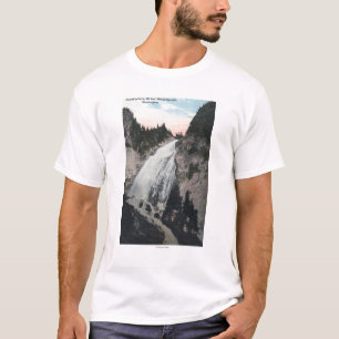 T-shirt Le mont Rainier, Washington - vue des automnes de