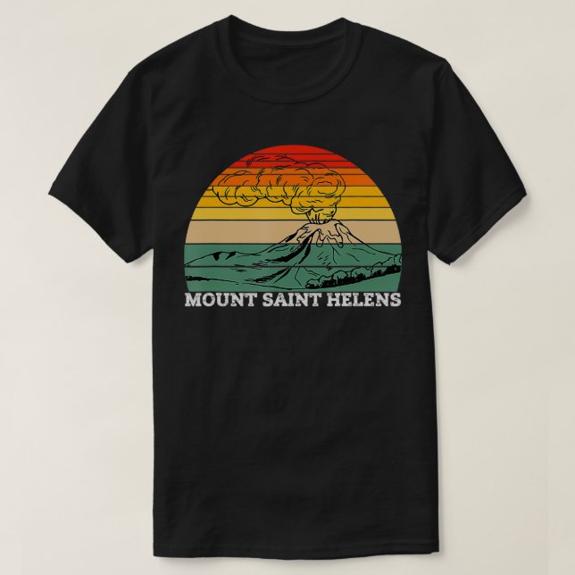 T-shirt Le mont Saint-Helens  (Design devant)