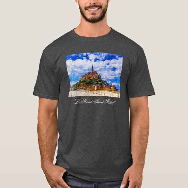 T-shirt Le Mont Saint Michel (Devant)