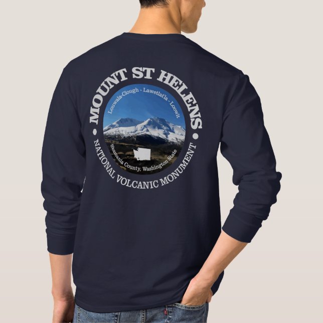 T-shirt Le mont Sainte-Hélène (Dos)