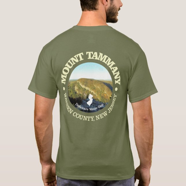 T-shirt Le mont Tammany (Dos)