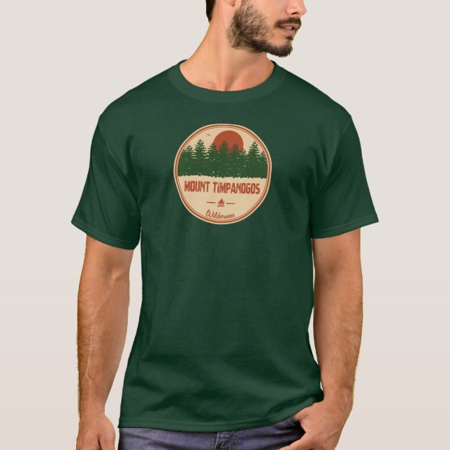 T-shirt Le Mont Timpanogos Wilderness Utah (Devant)