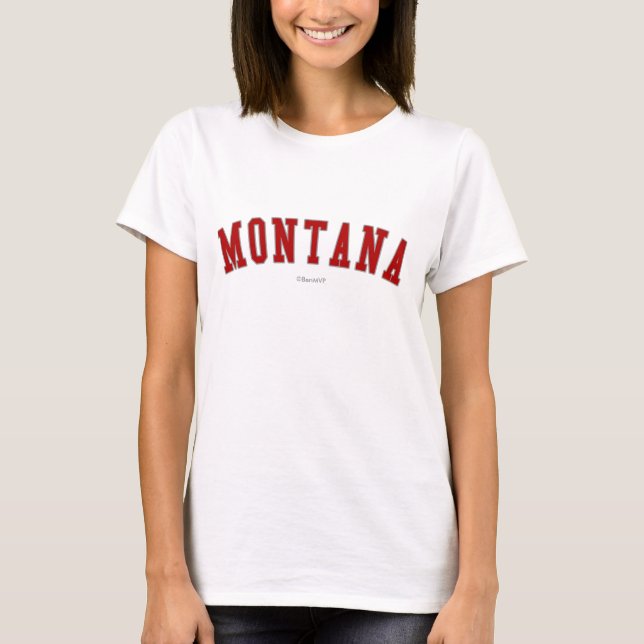 T-shirt Le Montana (Devant)