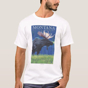 T-shirt Le Montana -- Grand ciel CountryMoose dans le