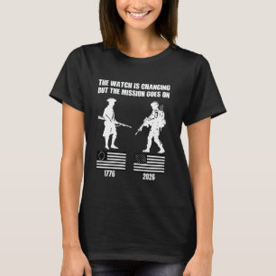 T-shirt Le Montre Change De Mission Sur 250 Ans US