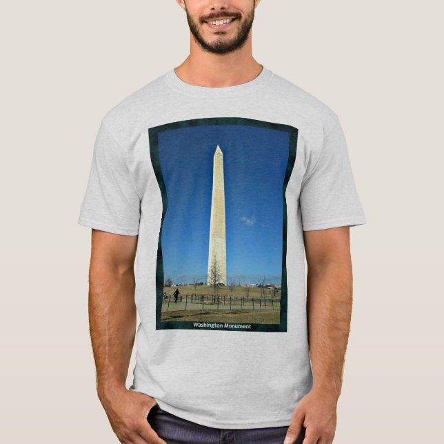 T-shirt Le monument de Washington (Devant)