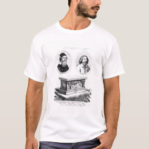 T-shirt Le monument du Tradescants dans la cour d'église