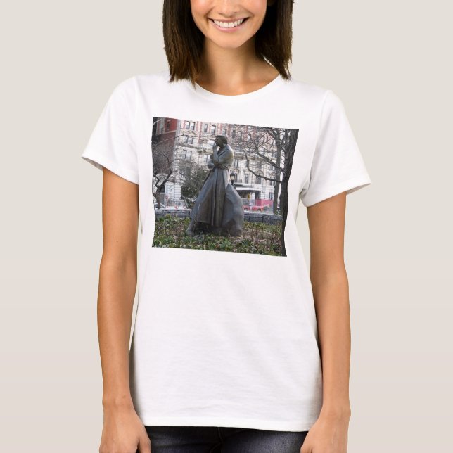 T-shirt Le monument Eleanor Roosevelt (Devant)