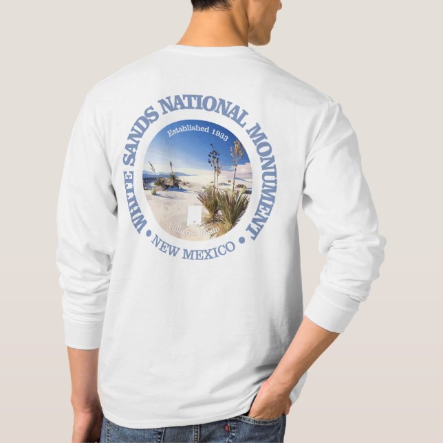 T-shirt Le monument national de White Sands (Dos)