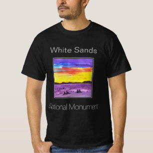 T-shirt Le monument national de White Sands