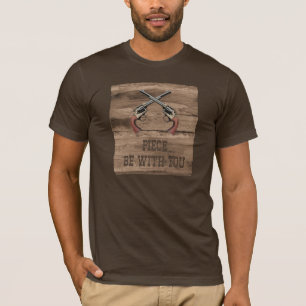 T-shirt Le morceau soit avec vous chemise d'arme à feu