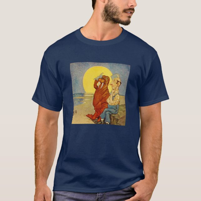 T-shirt Le morse et le charpentier (Devant)