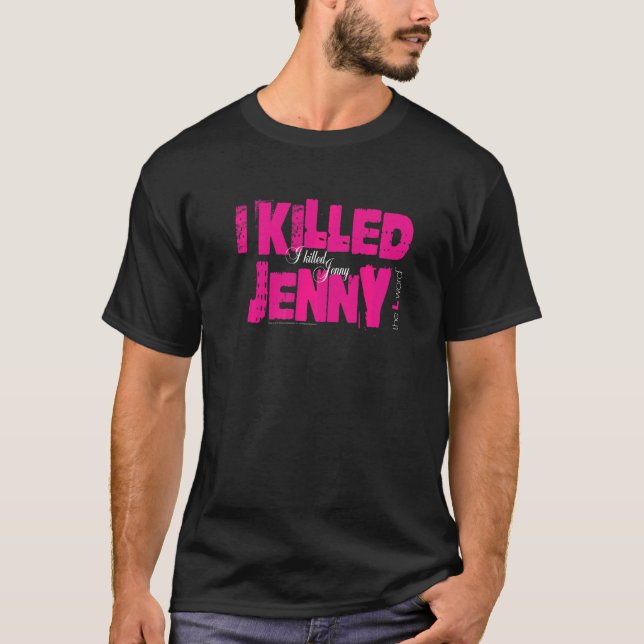 T-shirt Le mot L que j'ai tué Jenny (Devant)