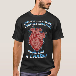 T-shirt Le Moteur D'Origine Corps Reconstruite Fonctionne