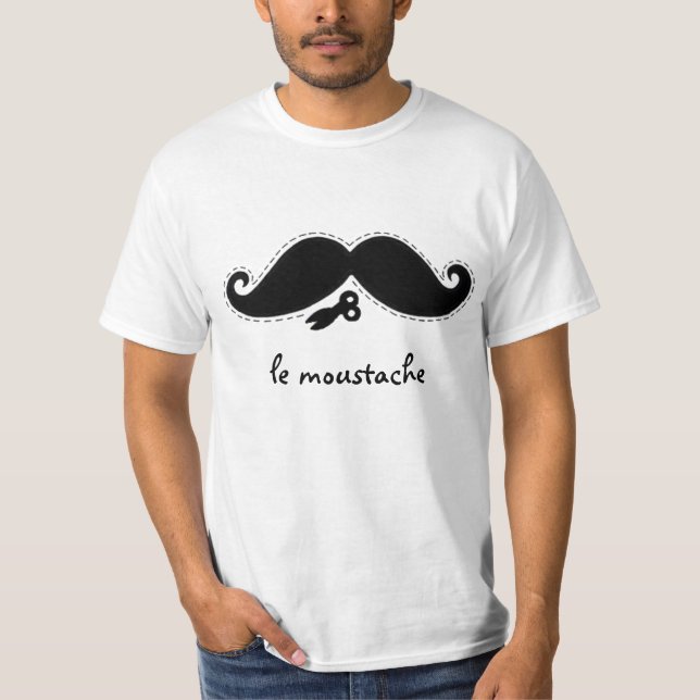 T-shirt Le Moustache (Devant)