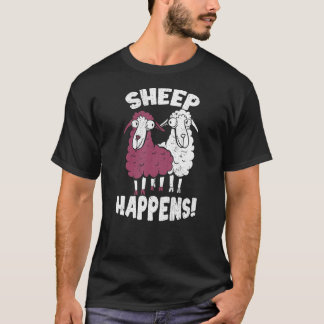 T-shirt Le mouton berger arrive