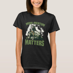 T-shirt Le Mowmentum Compte Pour Le Raceur De Tige De Pelo