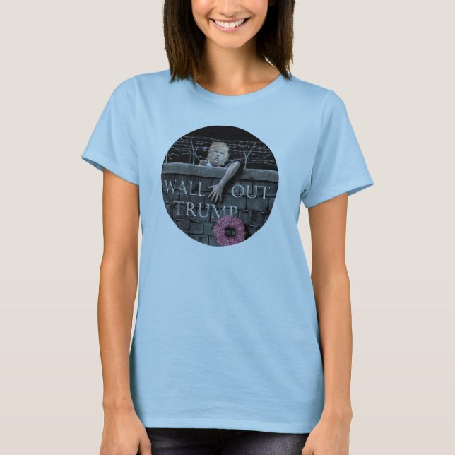 T-shirt Le mur Trump (Devant)