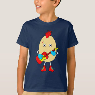 T-shirt Le musicien de rock Egghead