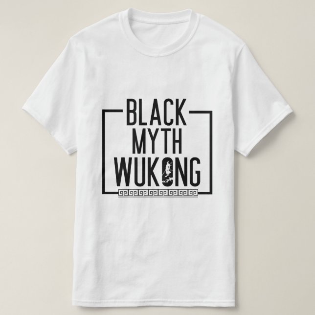 T-shirt Le mythe noir Wukong (Design devant)