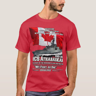 T-shirt Le NCSM Athabaskan