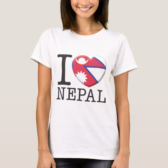 T-shirt Le Népal (Devant)