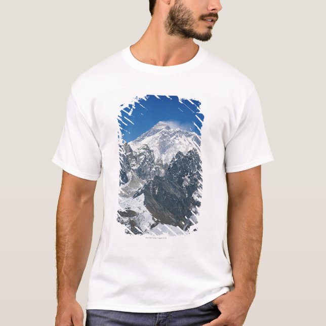 T-shirt Le Népal, Himalaya, vue de Mt Everest de Gokyo (Devant)