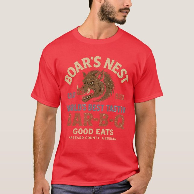 T-SHIRT LE NEST DE LA BOAR (Devant)