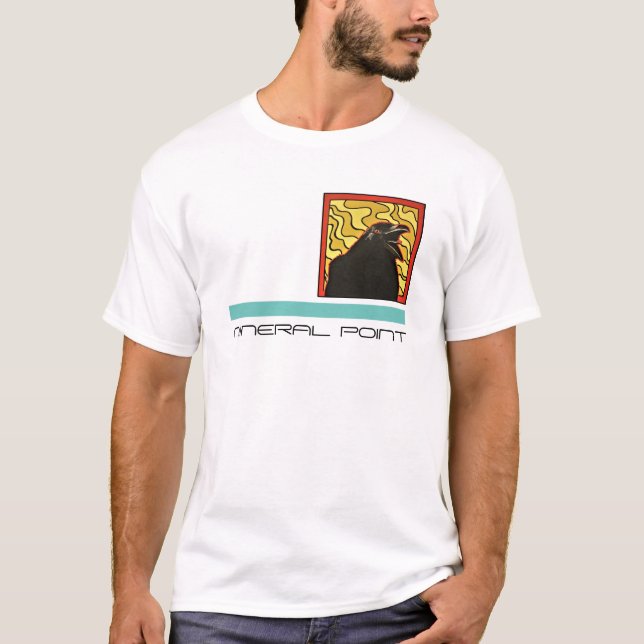 T-shirt Le Nid-de-Corbeau à Mineral Point (Devant)