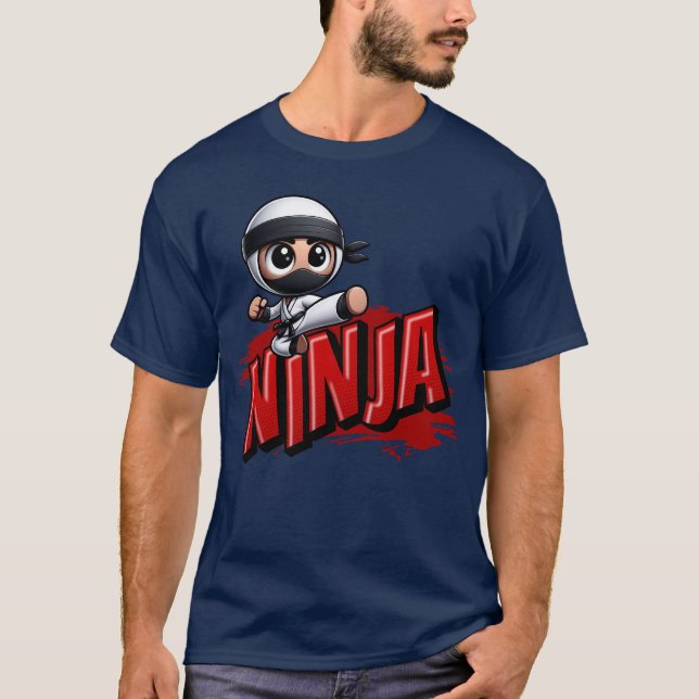 T-shirt Le Ninja - Assassin silencieux (Devant)